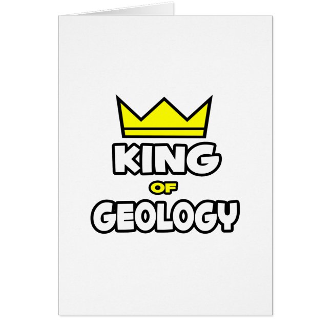 King of Geology (Front)