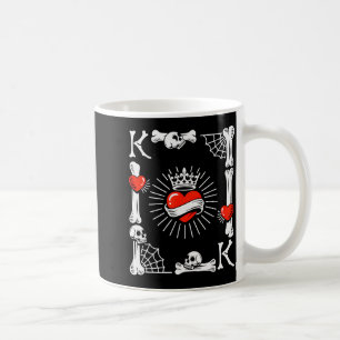 King Of Hearts Card Costume Funny Halloween King O Coffee Mug