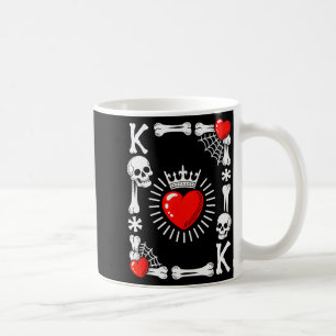King Of Hearts Card Costume Funny Halloween King O Coffee Mug