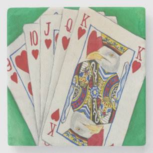 King of Hearts Coasters 