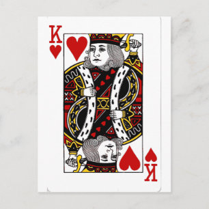 King of Hearts Collection Postcard