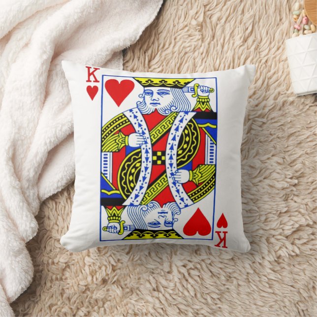 King of Hearts Cushion (Blanket)