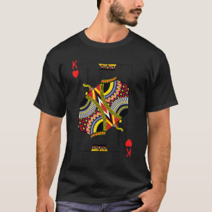 King Of Hearts Easy Halloween Costumes Front & T-Shirt