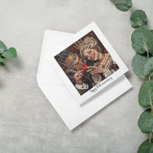 King of Hearts gives heart to queen, customisable