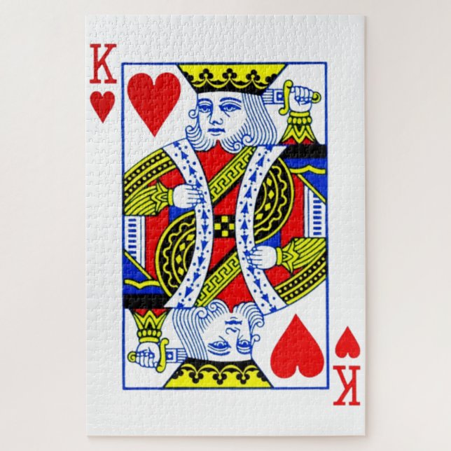 King of Hearts Jigsaw Puzzle (Vertical)