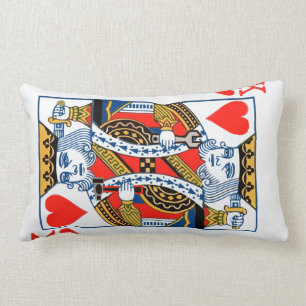 King of Hearts Lumbar Cushion
