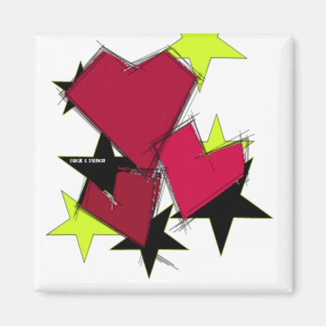 King of Hearts Mag Magnet (Front)