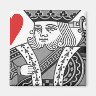 king of hearts magnet