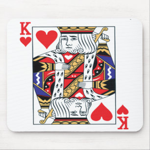 King of Hearts Mouse pad