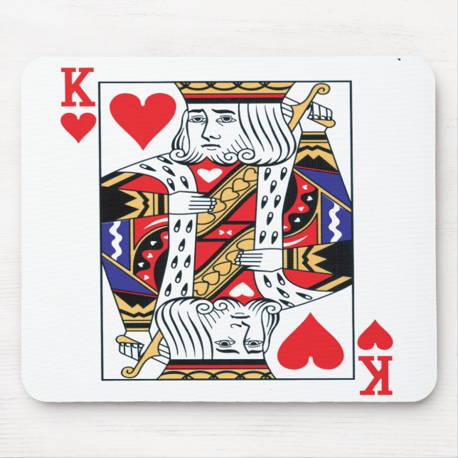 King of Hearts Mouse pad (Front)