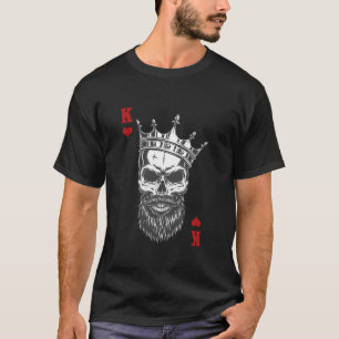 King of Hearts Playing Cards Halloween Group Match T-Shirt