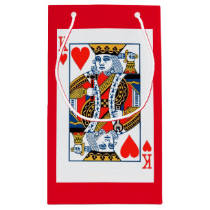 King of Hearts Small Gift Bag