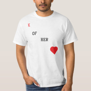 King of her Heart Playing Card T-Shirt