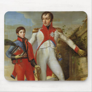 King of Holland and Crown Prince of Holland Mouse Pad