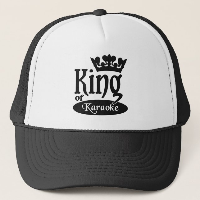 King of Karaoke hat (Front)