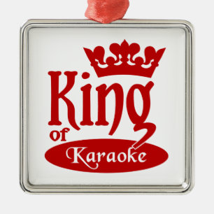 King of Karaoke ornament