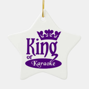 King of Karaoke ornament