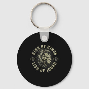 King Of Kings Lion Of Judah Christian Faith Religi Key Ring