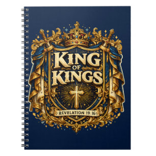 King Of Kings Royal Crest Prayer Notebook Journal
