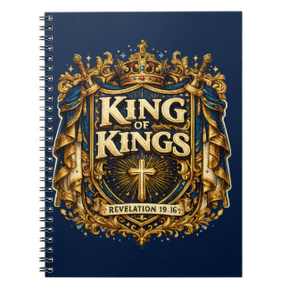 King Of Kings Royal Crest Prayer Notebook Journal