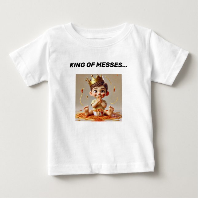 King of Messes T-Shirt Design. (Front)