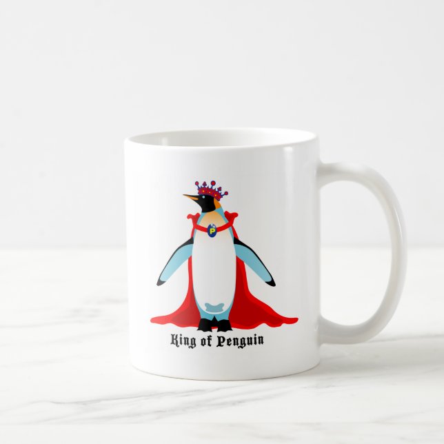 King of Penguin Coffee Mug (Right)