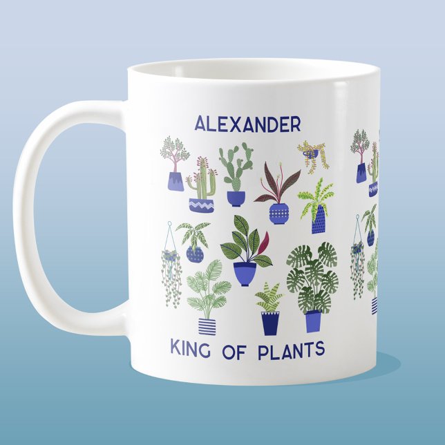 King of Plants Personalised Coffee Mug (Creator Uploaded)
