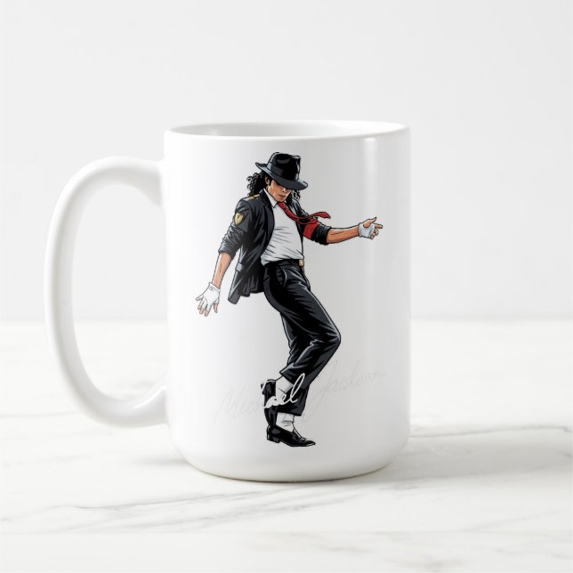 King of Pop – Michael Jackson Fan Coffee Mug (Left)