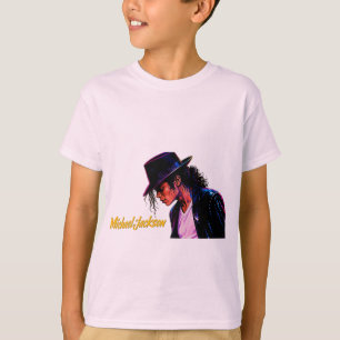 King of Pop Moonwalk Legend Retro Tribute Design T-Shirt