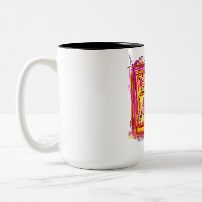 King of Pop Two-Tone Coffee Mug (Left)
