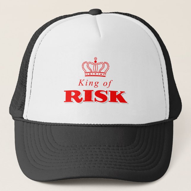 King of Risk Trucker Hat (Front)