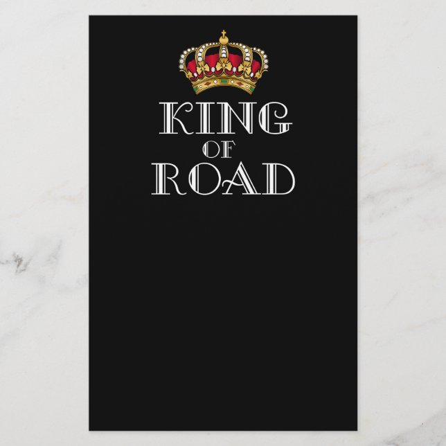 King of road flyer (Front)