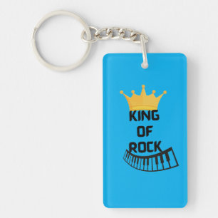 King of Rock on keychain