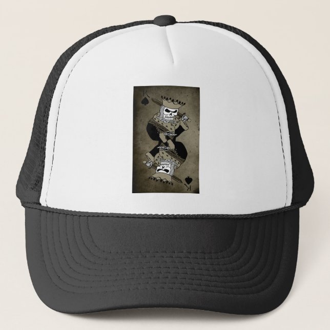 King of Spade Trucker Hat (Front)