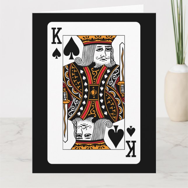 King of Spades Card (Front)