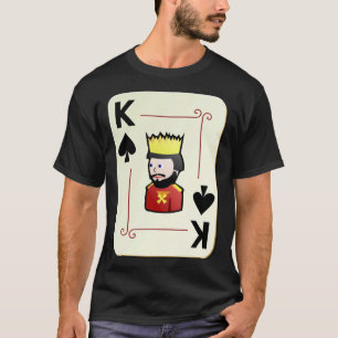 King Of Spades Deck Of Cards  Halloween Costume T-Shirt