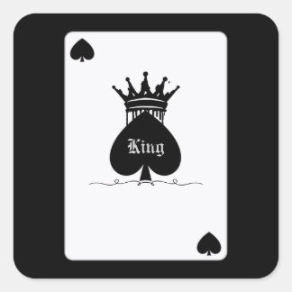 King of Spades sticker