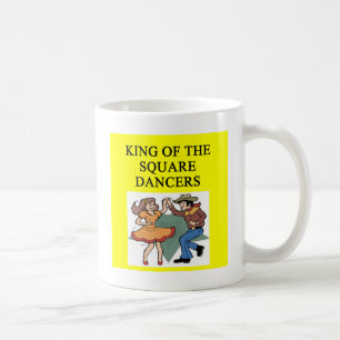 king of square dancing coffee mug