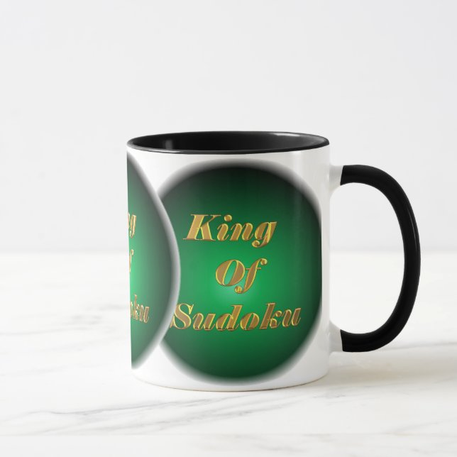 King of Sudoku Mug (Right)