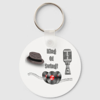 King Of Swing Key Ring
