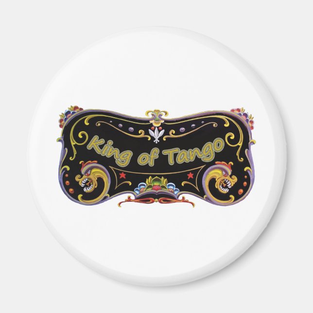 King of Tango exclusive design! Magnet (Front)