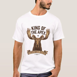 King of the Apex - Vintage American Moose T-Shirt