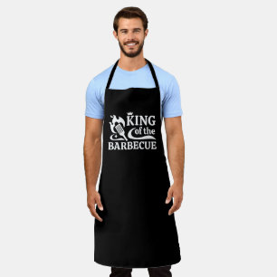 King Of The Barbecue Apron