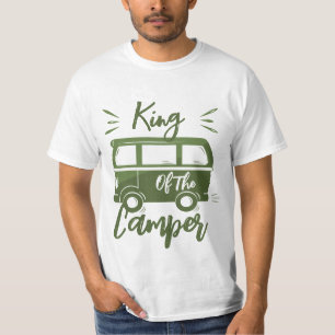 King Of The Camper, Camper RV Owner Funny Gift T-Shirt