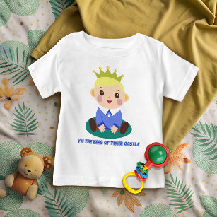 King Of The Castle Blonde Baby T-Shirt