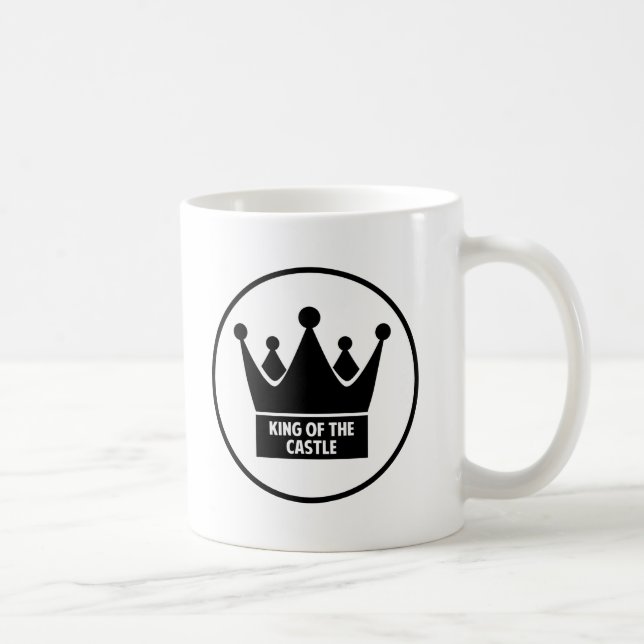 King of the Castle Coffee Mug (Right)