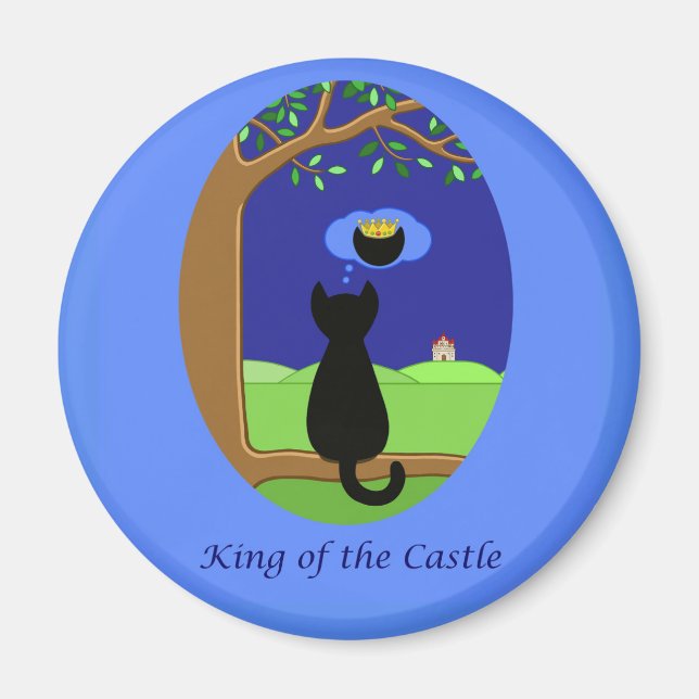 King of the Castle Magnet (Front)