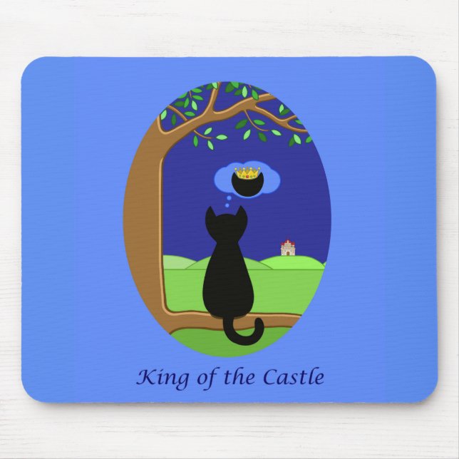 King of the Castle Mouse Pad (Front)