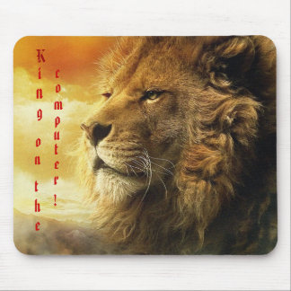 King of the computer! mouse pad