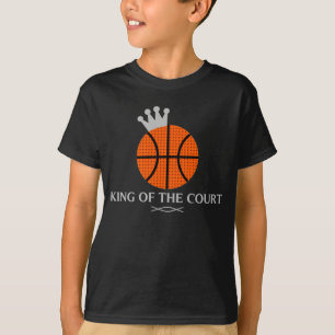 King of The Court Basketball T-Shirt